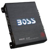 BOSS AUDIO R1100M Riot 1100-Watt Monoblock Class AB 2-8 Ohm Stable Monoblock Amplifier with Remote Subwoofer Level Control