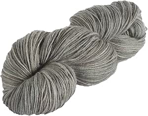 Knit Picks Stroll Hand Painted Merino Wool Gray Sock Yarn (Thunderhead Tonal)