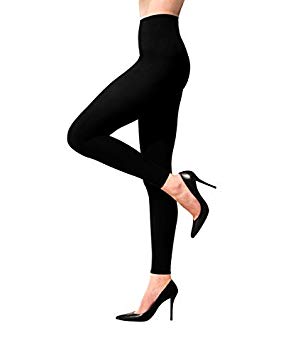 Terramed Advanced Graduated Compression Leggings Women - 20-30 mmhg Footless Microfiber Leggings Tights