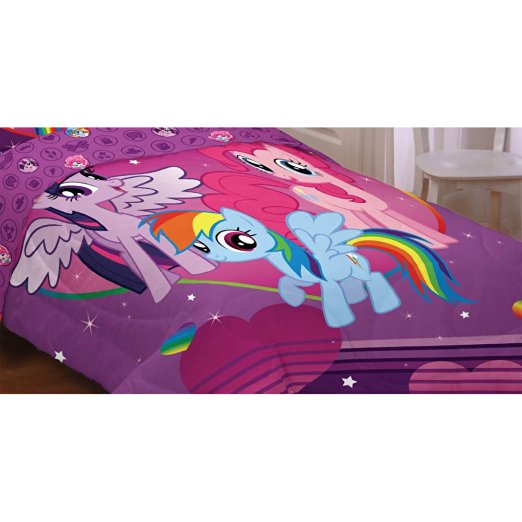 My Little Pony Equestria Girls Twin Comforter (Reversible 2 in 1)