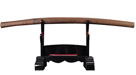 Handmade Sword - Fully Hand Forged Functional Samurai Japanese Katana Shirasaya Sword, Full Tang, Carbon steel, Sharp, Clay Tempered, Wood Scabbard