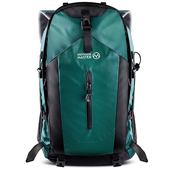 OutdoorMaster Hiking Backpack 50L - Hiking & Travel Backpack w/Waterproof Rain Cover & Laptop Compartment Hiking, Traveling & Camping