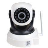 VideoSecu Baby Monitor Audio Video IP Wireless Day Night Vision Security Camera with Pan Tilt Wi-Fi for iPhone iPad Android Phone or PC Remote View 1U2