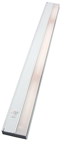 GE Premium Direct Wire 36 inch Fluorescent Light Fixture, On/Off Switch, Ideal for Utility Room, Basement, Workshop and Garage, 10142