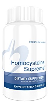 Designs for Health | Homocysteine Supreme | 120 Vegetarian Capsules