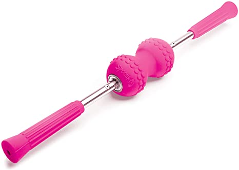 Spoonk Acupressure Roller with Magnets (Magenta)