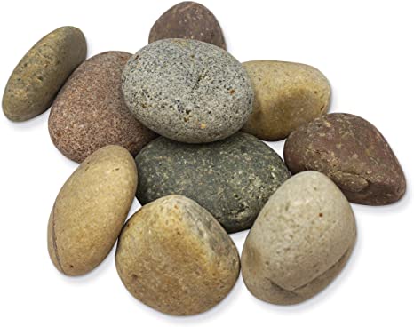 Creativity Street PAC5267 Craft Rocks, Assorted Natural Colors 10
