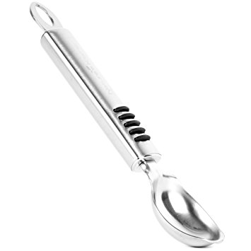 Ice Cream Scoop by Nature’s Kitchen - Commercial Grade Stainless Steel