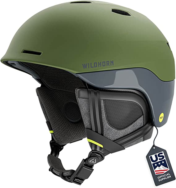 WildHorn Outfitters Highline Ski Helmet Women Men and Youth - US Ski Team Official Supplier MIPS Helmet - Snowboard Helmet