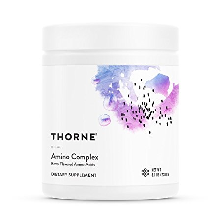 Thorne Research - Amino Complex - BCAA Powder for Sports Performance - NSF Certified for Sport - Berry Flavor - 8.1 oz