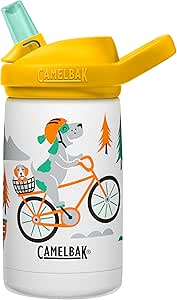 CamelBak Eddy  Kids Water Bottle with Straw, Insulated Stainless Steel - Leak-Proof When Closed