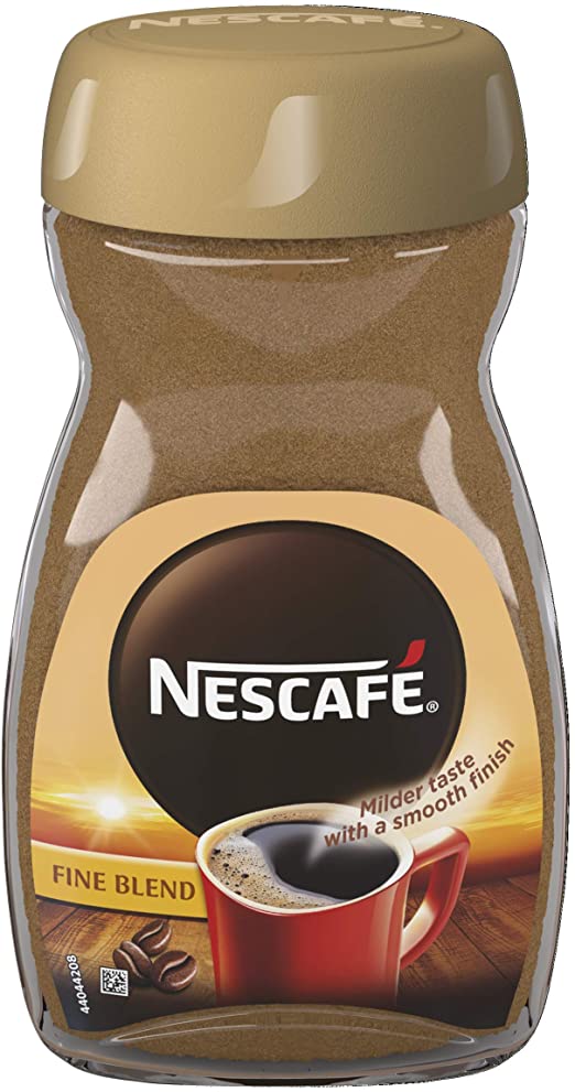 Nescafé Fine Blend Instant Coffee Jar, 100 g (Pack of 6)