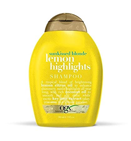 (OGX) Organix Shampoo Sunkissed Blonde Lemon Highlights 13oz (2 Pack)