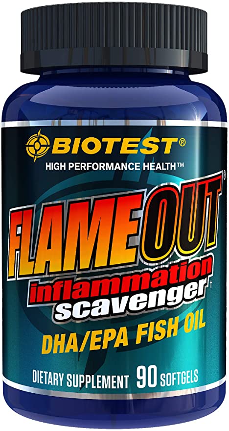 Flameout® Omega-3 Fish Oil, 90 Softgels
