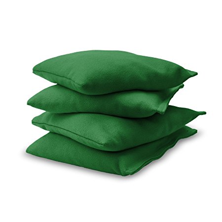 GoSports Premium Bean Bag Sets of 4 - 15 Color Choices - Filled with Synthetic Corn