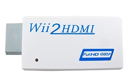 Wii to HDMI Converter - Supports All Wii Display Modes, HDMI Upscale to 720p or 1080p Output