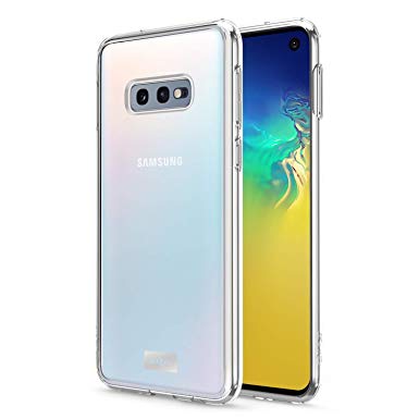 ZIZO Refine Clear Galaxy S10e Case | Ultra-Thin Cover Shockproof w/Reinforced Transparent Back Designed for 2019 5.8 Samsung S10 e (Clear)