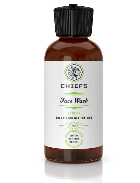 Chiefs Energizing Face Wash the best face wash for men