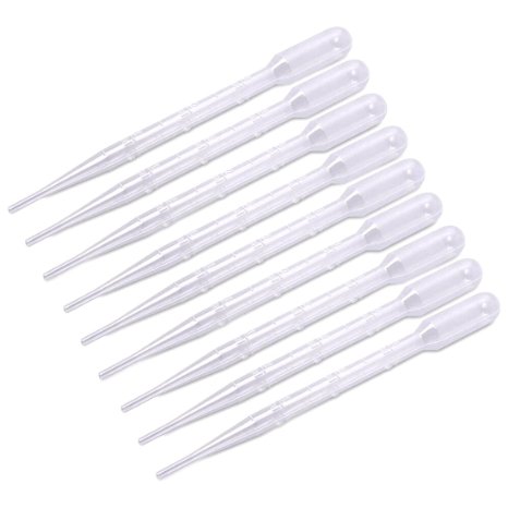Plastic Transfer Pipettes 1ml, Graduated, Pack of 500