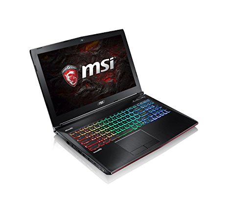 MSI GE72VR 6RF "Apache Pro" 054UK 17.3-Inch FHD Gaming Notebook (Black) - (Intel i7 6700HQ, 8 GB RAM, 128 GB SSD, 1 TB HDD, GTX 1060 Graphics Card, Windows 10)