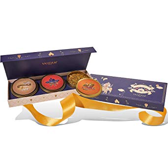 VAHDAM, Indian Tea Couture - 3 Teas in a Tea Sampler Gift Box | OPRAH’S FAVORITE TEA 2019 | Packed at Source in India - Christmas Gifts for Men | Gifts for Dad | Men Gifts | Tea Gifts Set