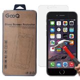 iPhone 6S Screen Protector47by GOOQ3D Touch Compatible9H Hardnessamp25D Curved Edge Tempered GlassUltra ClearAnti-ScratchBubble FreeAnti-FingerprintsampOil Stains Coating-Siania Retail Package
