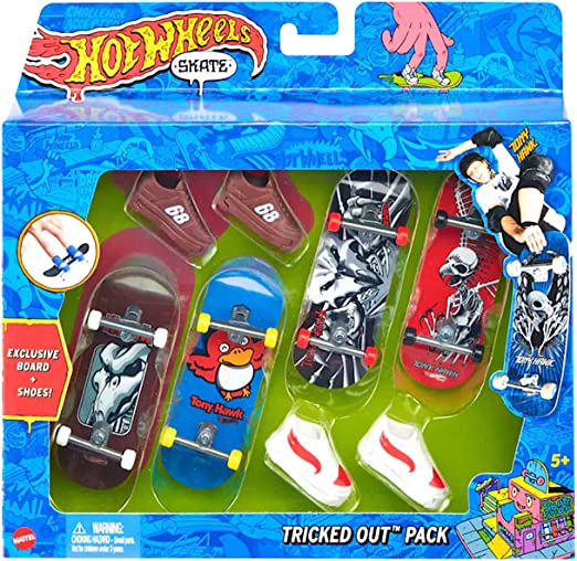 Hot Wheels Skate - Tricked Out Pack - Exclusive Board and Shoes (HGT85)