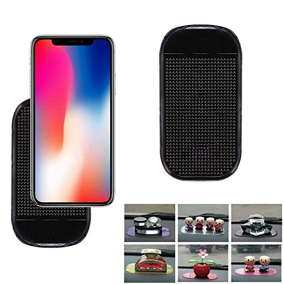 Dongtu Reusable Sticky Pad Car Anti-Slip Phone Mat Antiskid Holder for Phone