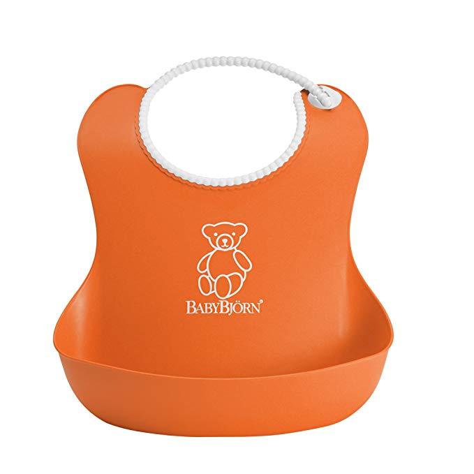 BabyBjorn Soft Bib Orange