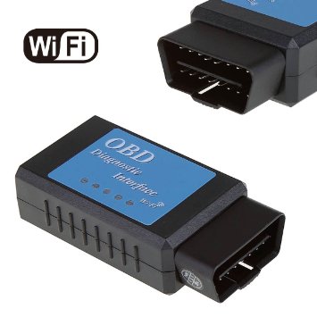 Blusmart WIFI Wireless OBD2 Auto Scanner Adapter Scan Tool for iPhone iPad iPodBlue