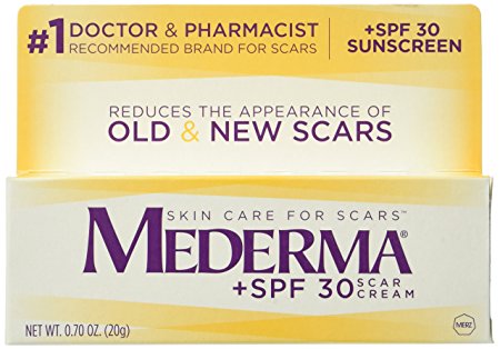 Mederma Cream with SPF 30, 2 Count