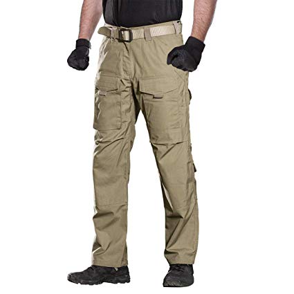 FREE SOLDIER Outdoor Men Teflon Scratch-Resistant Pants Four Seasons Hiking Climbing Tactical Trousers