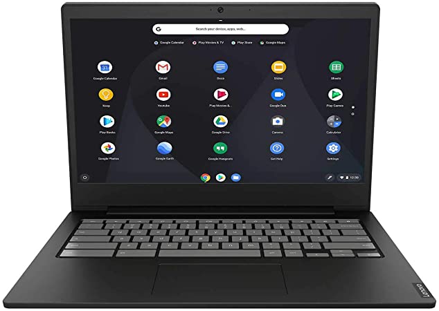 2020 Newest Lenovo Thin and Light Chromebook: 14" FHD Anti-Glare Display, Intel Dual Core N4000 Processor, 4GB RAM, 64GB eMMC, WiFi, Bluetooth, HD Webcam, USB-C, Google Chrome OS