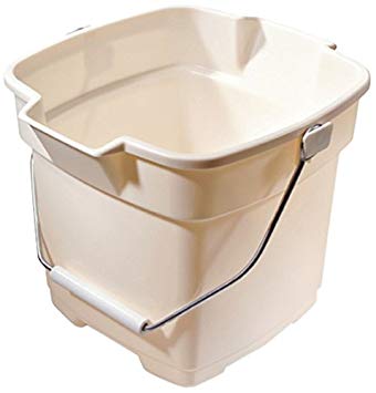 Rubbermaid Roughneck Heavy-Duty Utility Bucket, 12-Quart, Bisque