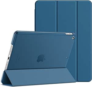 JETech Coque pour iPad 10,2 Pouces (Modèle 2021/2020/2019, 9ème/8ème/7ème Génération), Housse Étui avec Veille/Réveil Automatique (Bleu Vert)