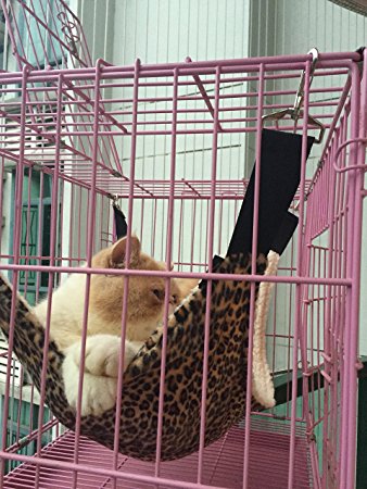 Cat Hammock Ferret Hammock Rat Hammock Pet Hammock - Also for Rabbit, Small Dogs - Pet Cage Hammock Bed - 3 Designs
