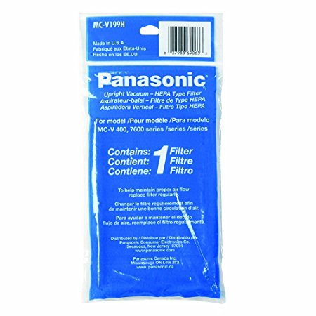 Panasonic MC-V199H HEPA Filter for MC-UL671 and MC-UL675 Upright Vacuum Cleaners