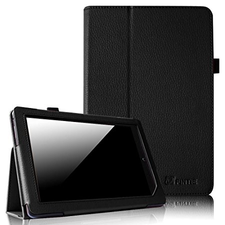 FINTIE Slim Fit Folio Case for Barnes & Noble Nook HD  9 inch Tablet (Support Auto Sleep/Wake Function) - Black