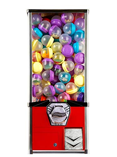 Big Vending Machine - Toys in Capsules Vending Machine for Kids - 2” Capsules Vending Machine for Business - Red
