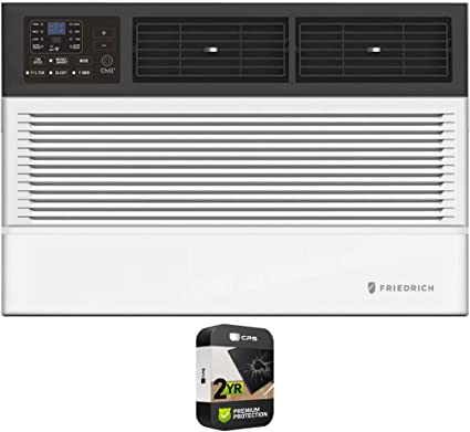 Friedrich CCF05B10A Chill Premier 5,000BTU 115V Smart Wi-Fi Room Air Conditioner Bundle with Premium 2 YR CPS Enhanced Protection Pack