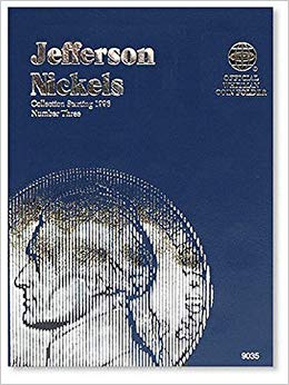 Jefferson Nickels Folder Starting 1996 (Official Whitman Coin Folder)