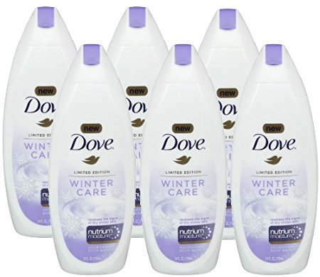 Dove Winter Care Nourishing Body Wash, 22 Ounce, 6 Pack