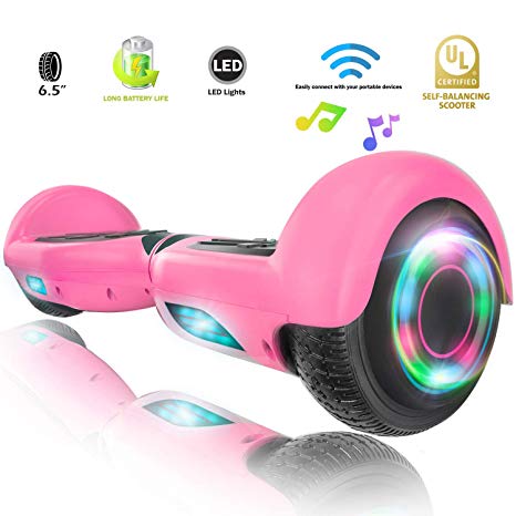 XPRIT Hoverboard w/Bluetooth Speaker (Pink)