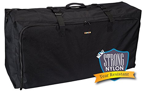 Zohzo Stroller Travel Bag for Standard or Double / Dual Strollers (Black)