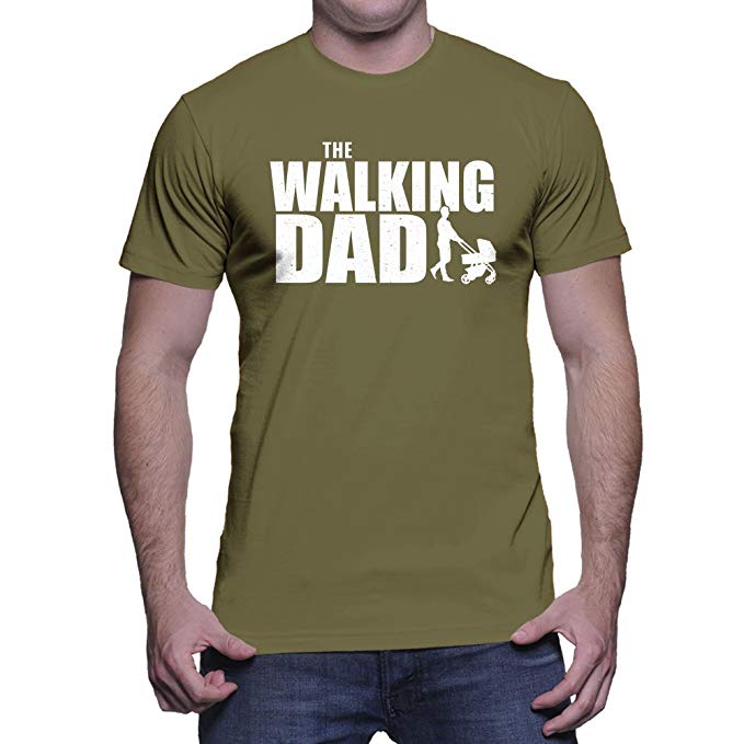 HAASE UNLIMITED Men's The Walking Dad T-Shirt