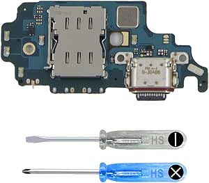 MMOBIEL Dock Connector Compatible with Samsung Galaxy S21 Ultra 2021 - Charging Port - Headphone Port/Microphone Replacement - Type C - Incl. Screwdrivers