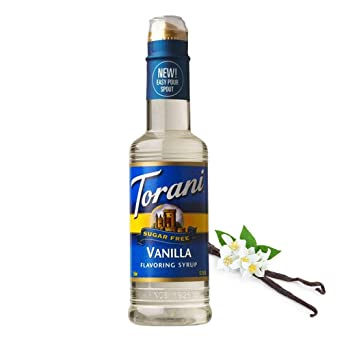 Torani Sugar Free Vanilla Syrup with Splenda, 375 ml