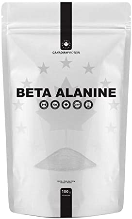 Canadian Protein Beta-Alanine Powder | 227 Servings of Workout Supplement Enhances Athletic Performance, Reduces Fatigue and Increases Muscle Mass, 2g of Beta-Alanine Per Serving