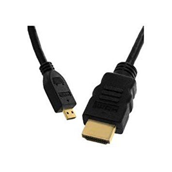 C&E CNE17851 Micro HDMI to HDMI Cable 6 feet Motorola Droid X HTC EVO 4G